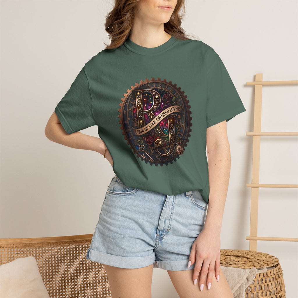"A Pair of Star-Crossed Lovers" Romeo and Juliet Celestial Alchemist T-Shirt