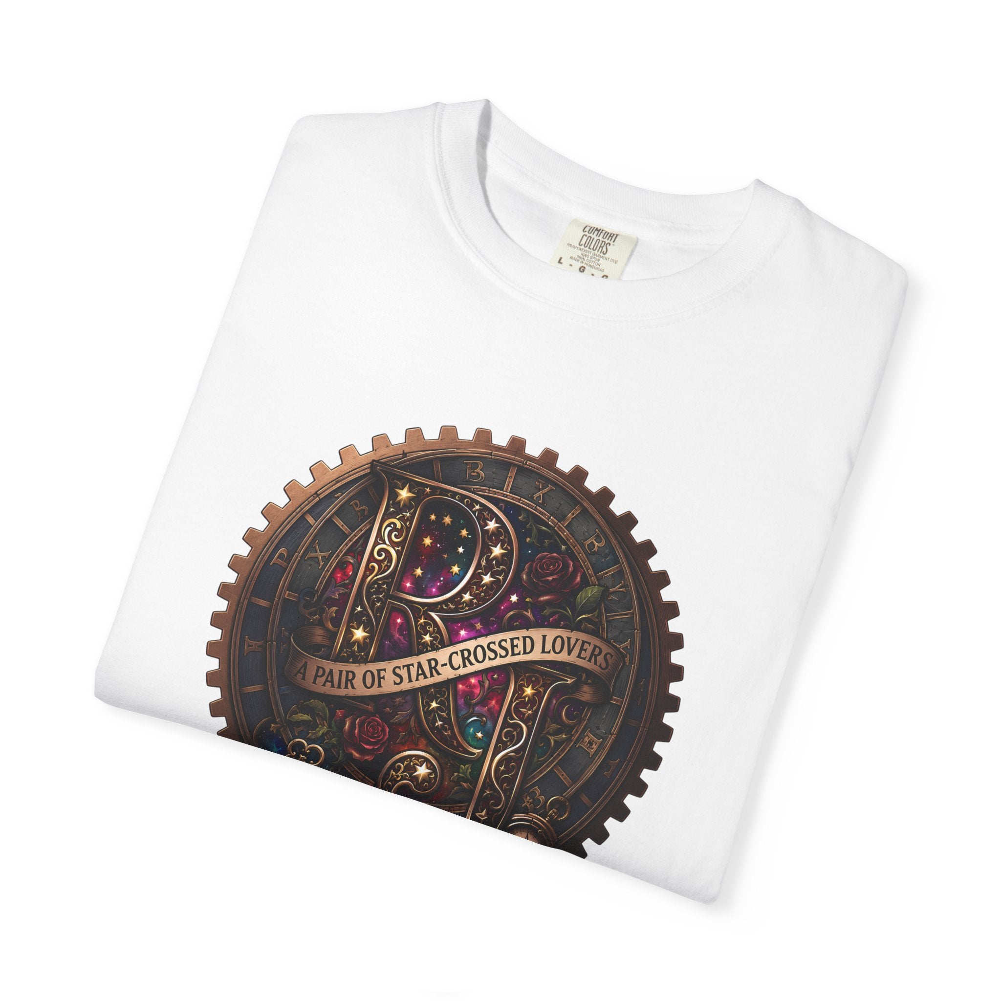 "A Pair of Star-Crossed Lovers" Romeo and Juliet Celestial Alchemist T-Shirt