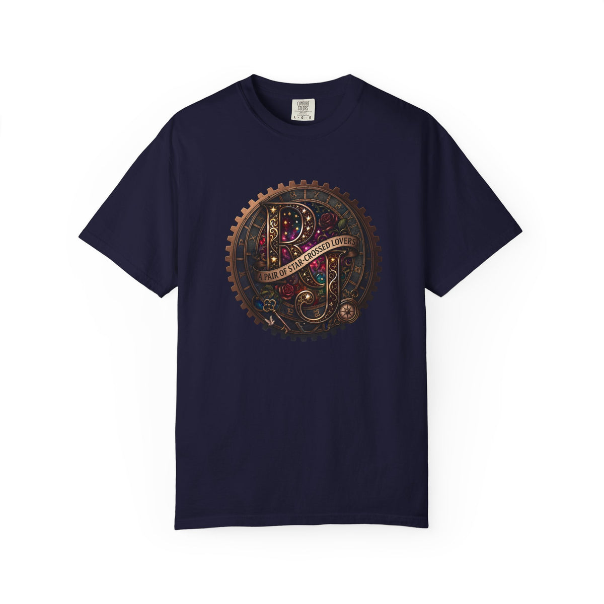 "A Pair of Star-Crossed Lovers" Romeo and Juliet Celestial Alchemist T-Shirt