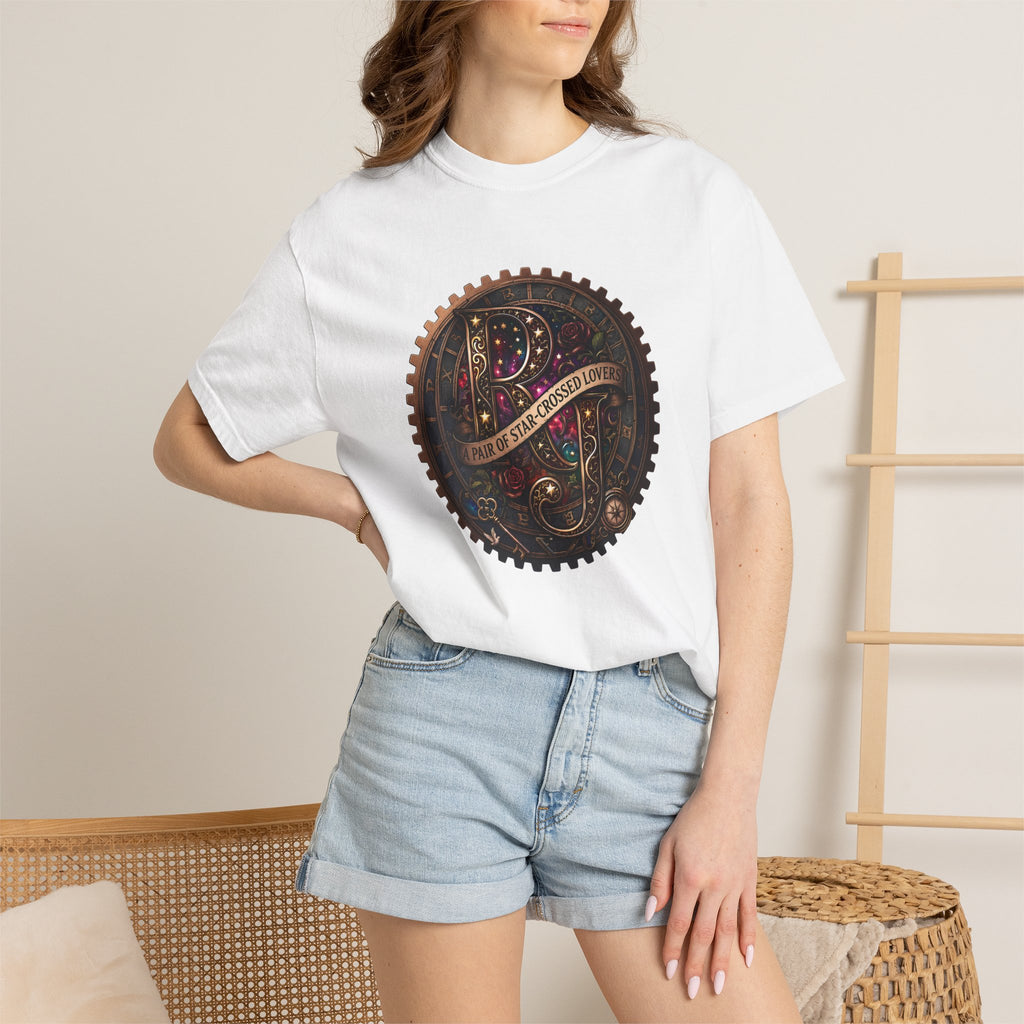 "A Pair of Star-Crossed Lovers" Romeo and Juliet Celestial Alchemist T-Shirt