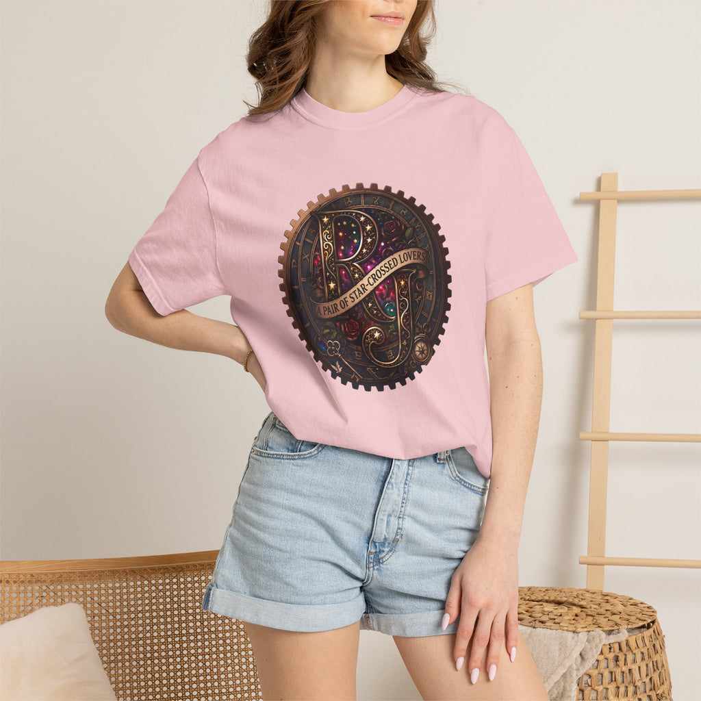 "A Pair of Star-Crossed Lovers" Romeo and Juliet Celestial Alchemist T-Shirt