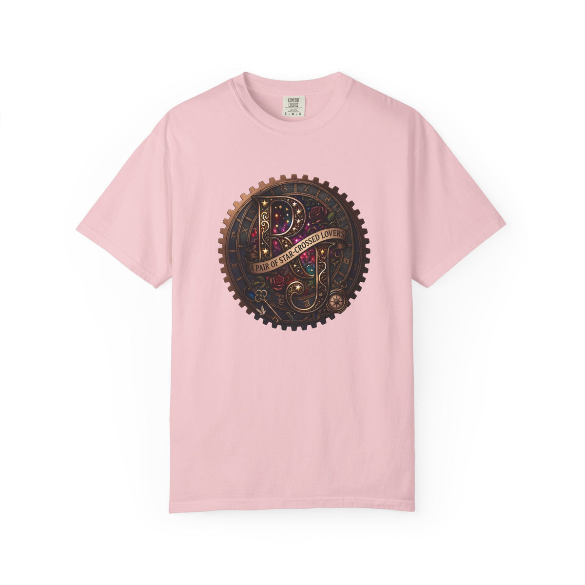 "A Pair of Star-Crossed Lovers" Romeo and Juliet Celestial Alchemist T-Shirt