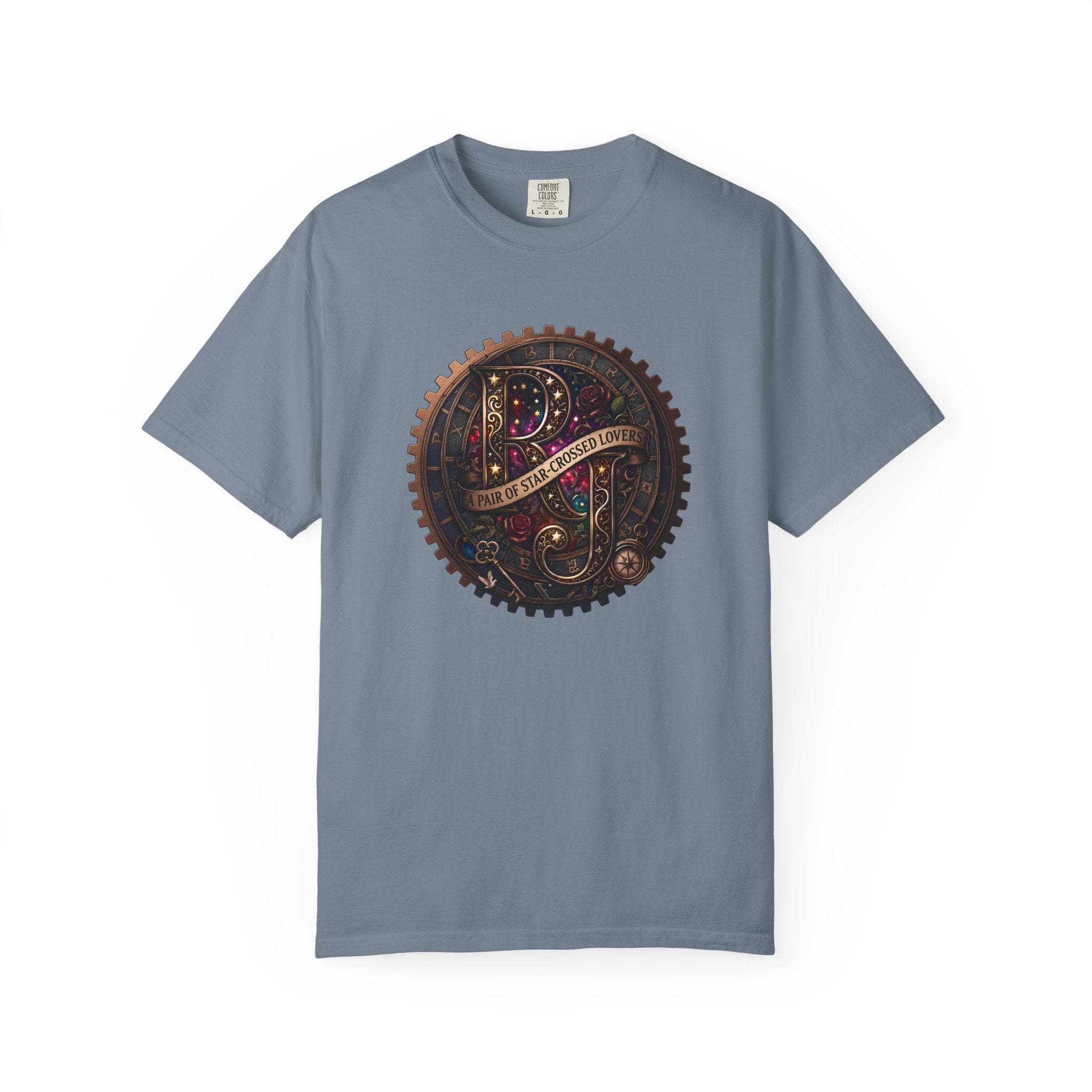 "A Pair of Star-Crossed Lovers" Romeo and Juliet Celestial Alchemist T-Shirt