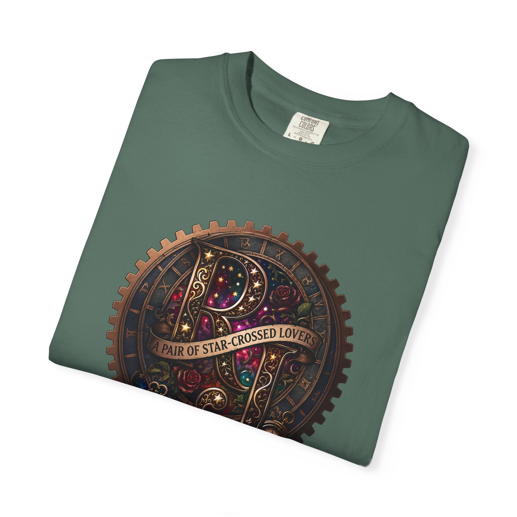 "A Pair of Star-Crossed Lovers" Romeo and Juliet Celestial Alchemist T-Shirt