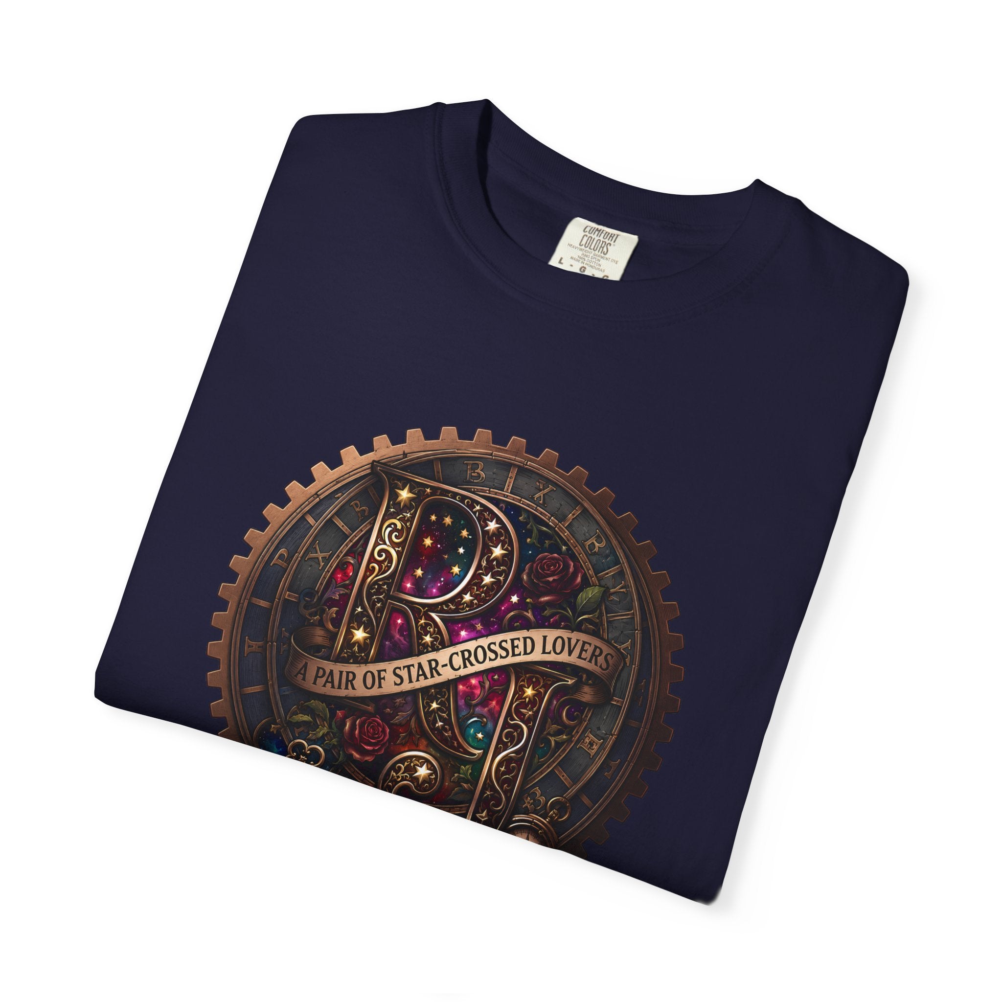 "A Pair of Star-Crossed Lovers" Romeo and Juliet Celestial Alchemist T-Shirt