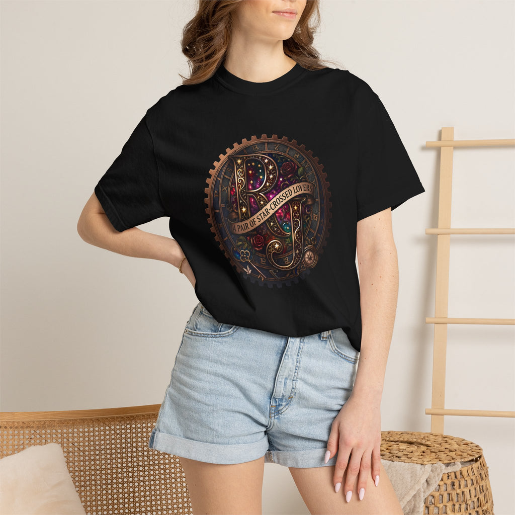 "A Pair of Star-Crossed Lovers" Romeo and Juliet Celestial Alchemist T-Shirt