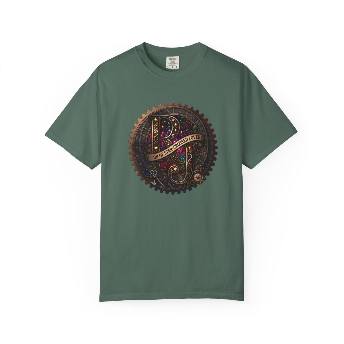 "A Pair of Star-Crossed Lovers" Romeo and Juliet Celestial Alchemist T-Shirt