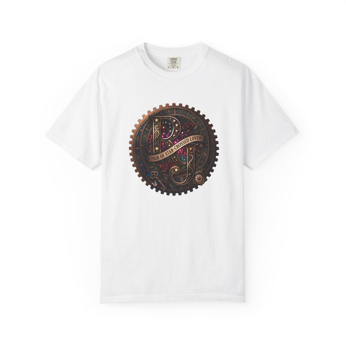 "A Pair of Star-Crossed Lovers" Romeo and Juliet Celestial Alchemist T-Shirt