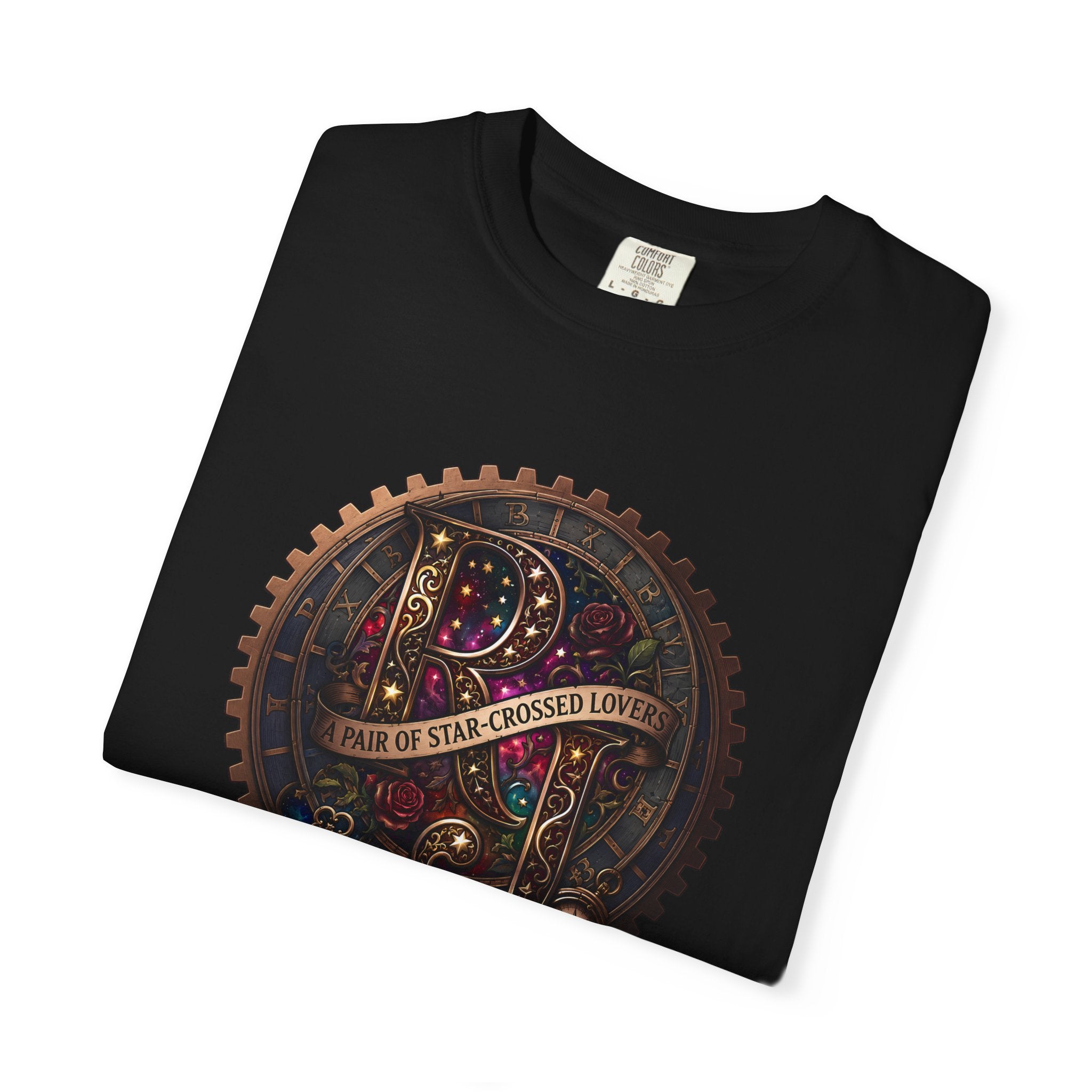"A Pair of Star-Crossed Lovers" Romeo and Juliet Celestial Alchemist T-Shirt